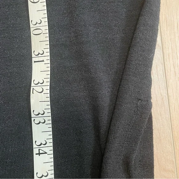 ARITZIA WILFRED FREE Elegant Black Long Sleeve Maxi Dress - Picture 7 of 8